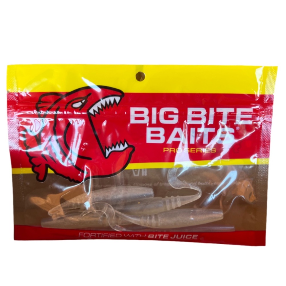 COPY - Big Bite Baits Silver Glitter/Pearl  2 in.